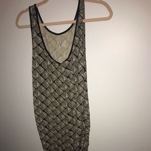 Cream and grey gel maternity stretch dress